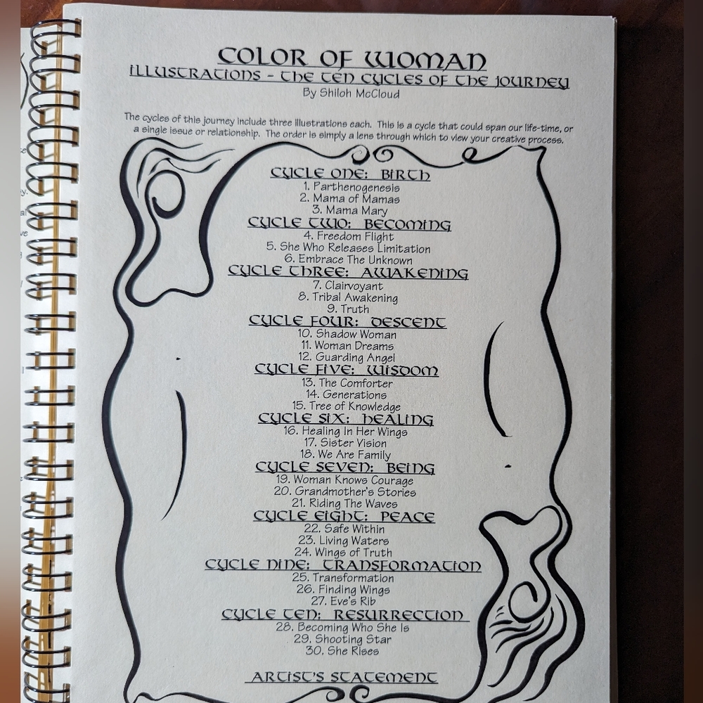 Color of Woman Coloring Book and Journal - Picture 3 of 8